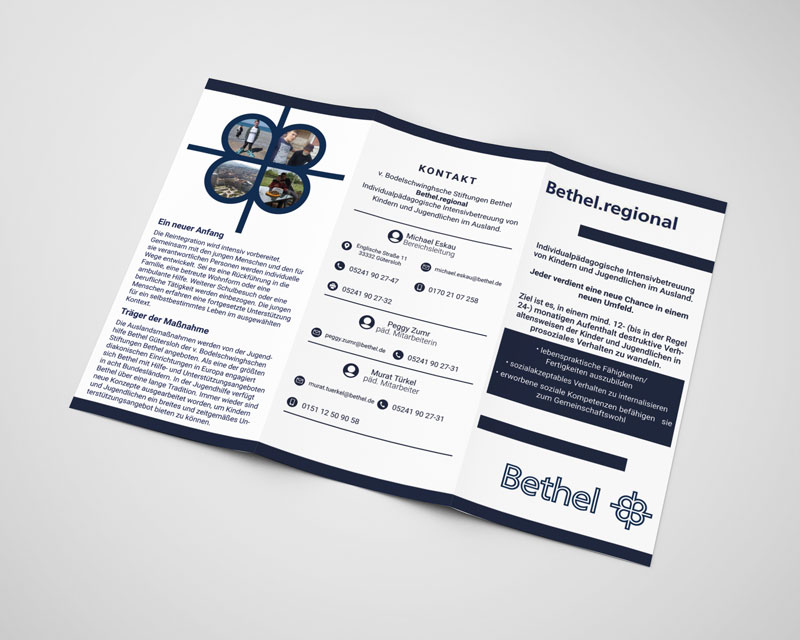 Flyergestaltung